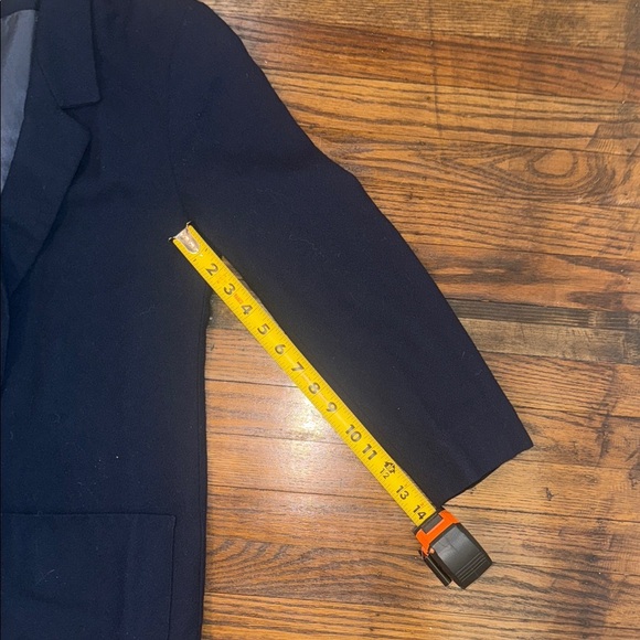 Vintage Pendleton Wool Blazer Navy Blue Single Button Jacket Women’s - Picture 6 of 11